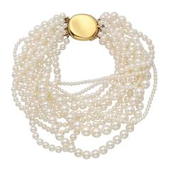 Tiffany & Co. ​Cultured Pearl Torsade Bracelet