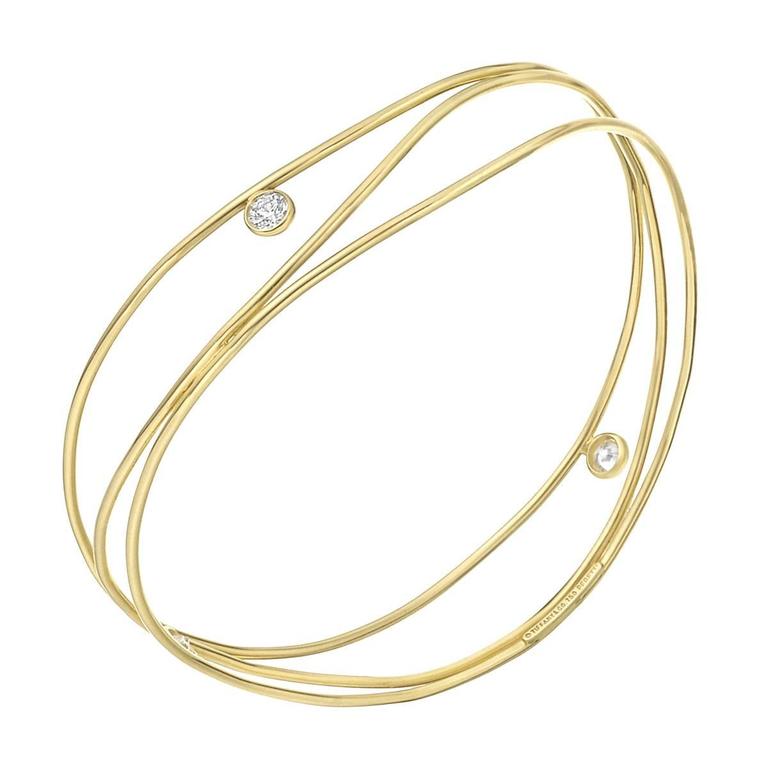 Elsa Peretti Wave Bangle at 1stDibs 