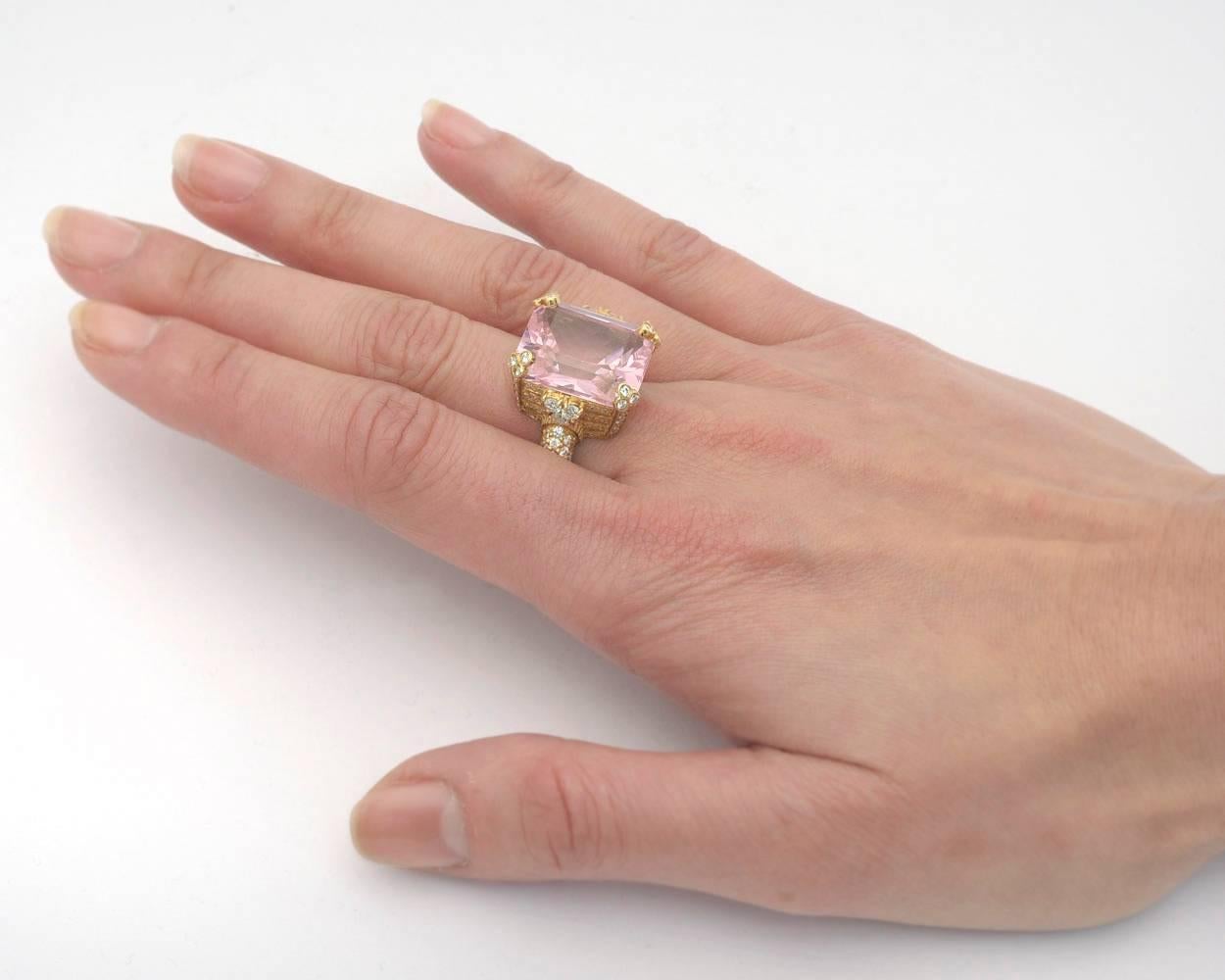 judith ripka pink ring