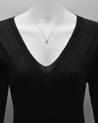 Alex Sepkus Tsavorite & Diamond Cross Pendant