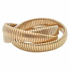 Jennifer Miller Gold "Triple Strand" Bracelet