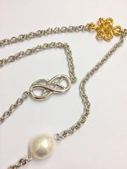 Sterling Silver Necklace with Freshwater Pearl