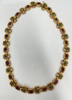 Emerald Chain Necklaces
