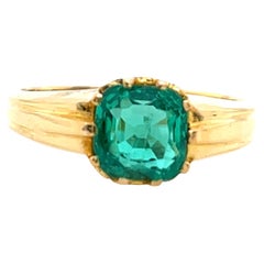 Emerald Solitaire Rings