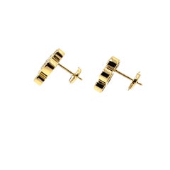 18ct Yellow Gold Bubble Diamond Earrings – 2.14ct Natural Diamonds