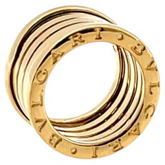 Bvlgari B. Zero 1 Ring 5 Bands, Set In 18ct Yellow Gold, Size 49