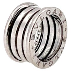 Bvlgari B. Zero 1 Ring 4 Bands, Set In 18ct White Gold, Size 49