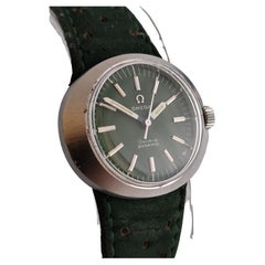 Omega Dynamic ST535015 ( 565015 )Kal. 630 Manual Seltene Uhr mit grünem Zifferblatt