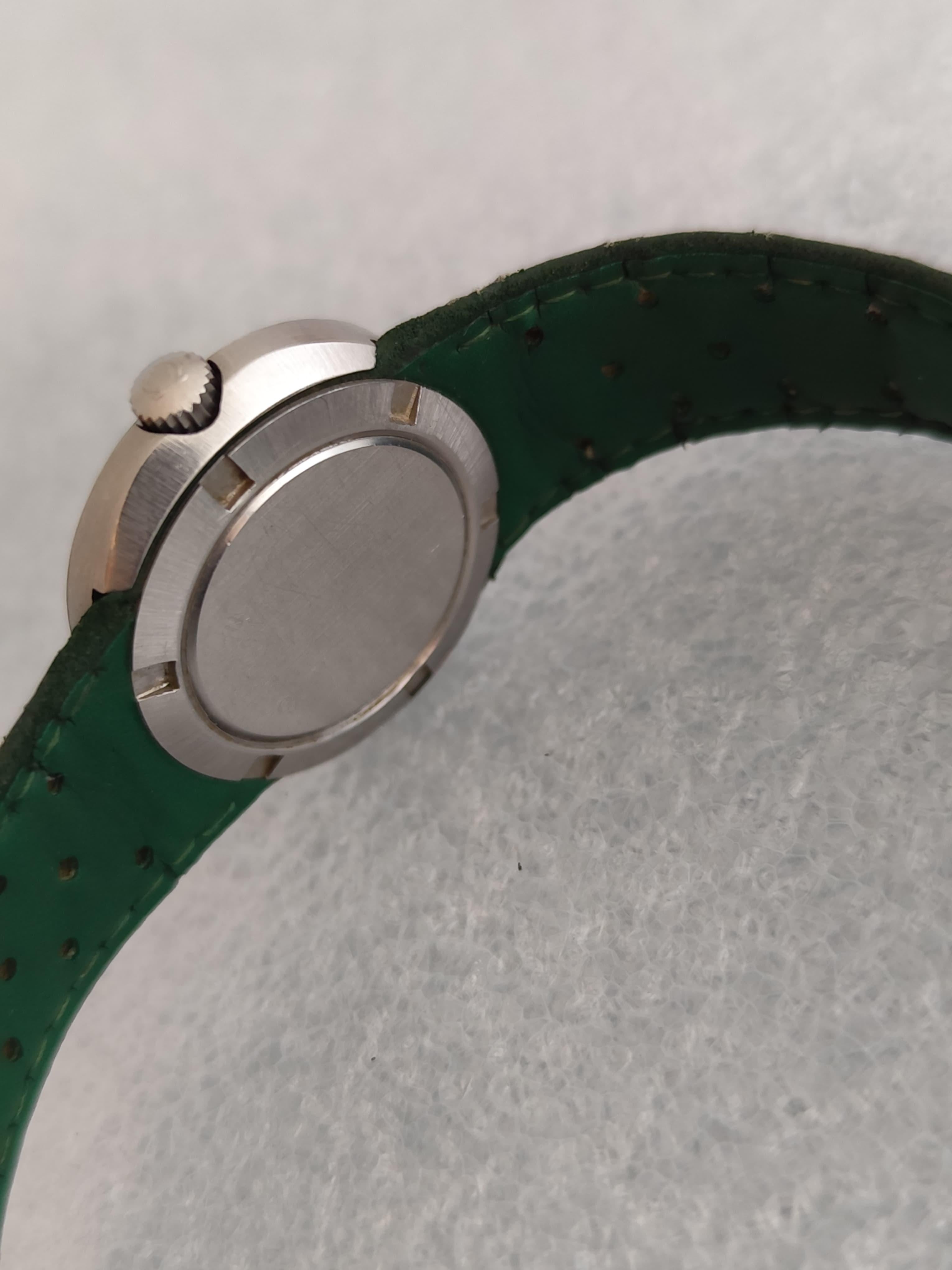 Omega Dynamic ST535015 ( 565015 )Kal. 630 Manual Seltene Uhr mit grünem Zifferblatt für Damen oder Herren im Angebot