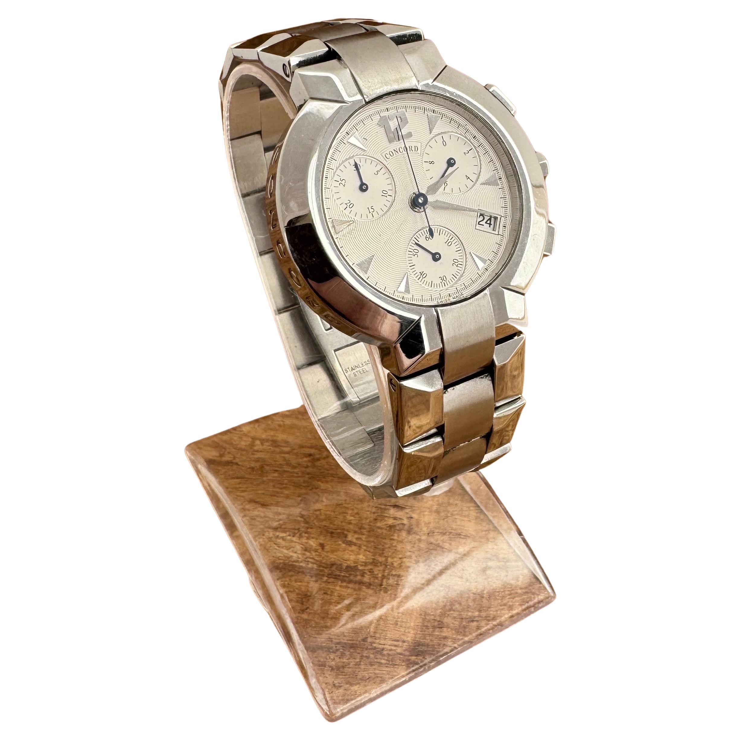 Concord Saratoga Mariner Chronograph 44mm 14.C5.1894 Edelstahl