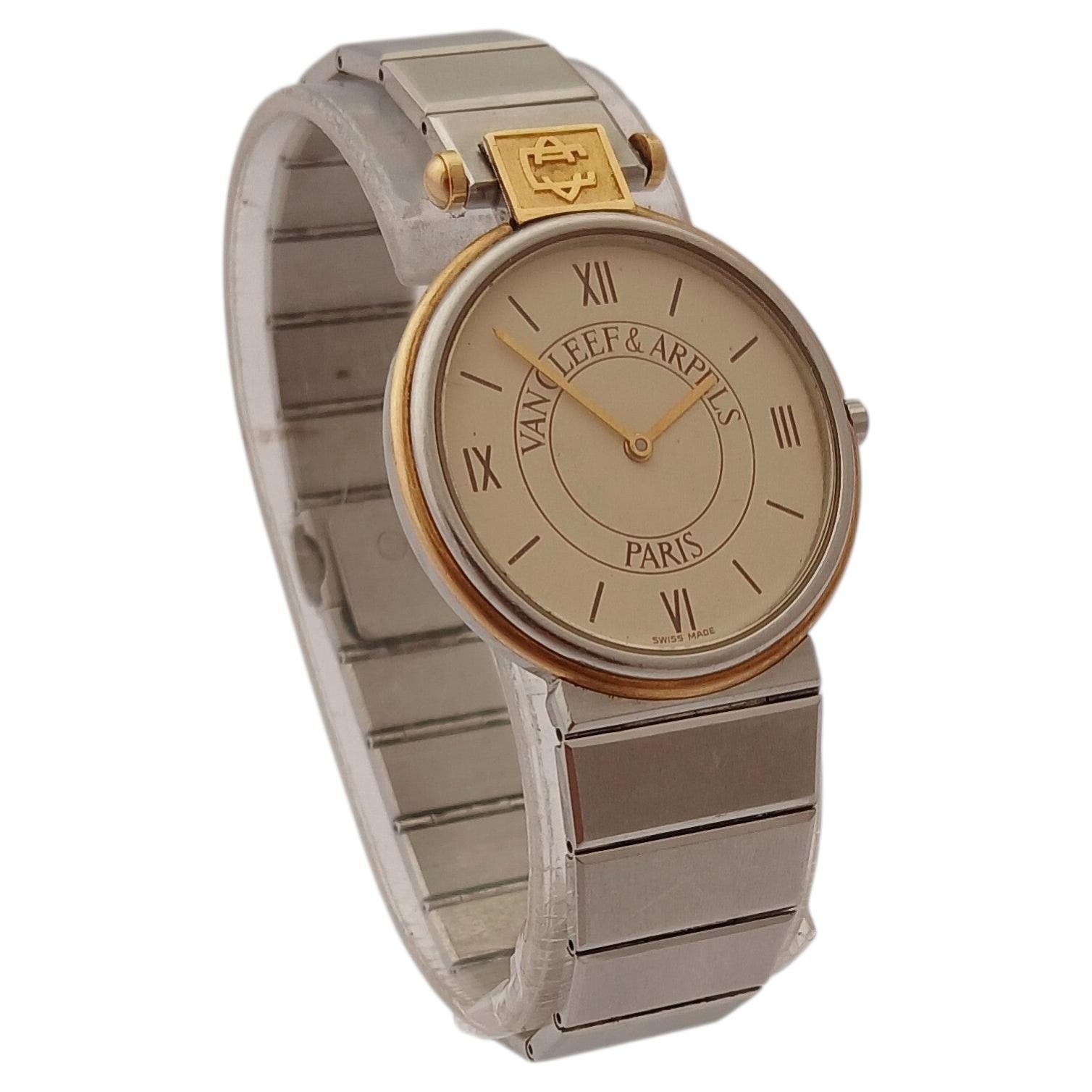 Van Cleef & Arpels La Collection 43106 Reloj de mujer en oro amarillo y acero inoxidable