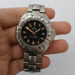 Zodiac 'Super Seawolf' stainless steel Ref. 506.54.44 Men's Watch