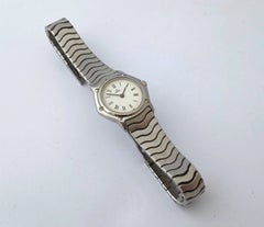 Ebel Sport Classic 9057901 Roman Dial Stainless Steel Ladies Watch
