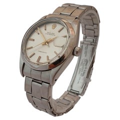 Rare Rolex Oysterdate Precision 6694 W/ Rolex Rivet Oyster Elastic Bracelet