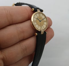 Vintage Cartier Vendome Must De Cartier Vermeil 142248 Ladies Watch Box