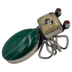 Anello Insetto Multipietra Misura 8 di Herbert Ration