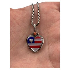 Patriot Pendant / Necklace by Aldrich Art