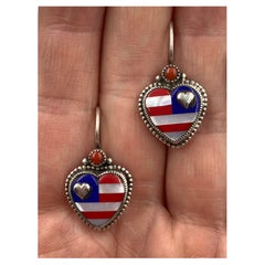 Pendientes Patriot French Wire de Aldrich Art