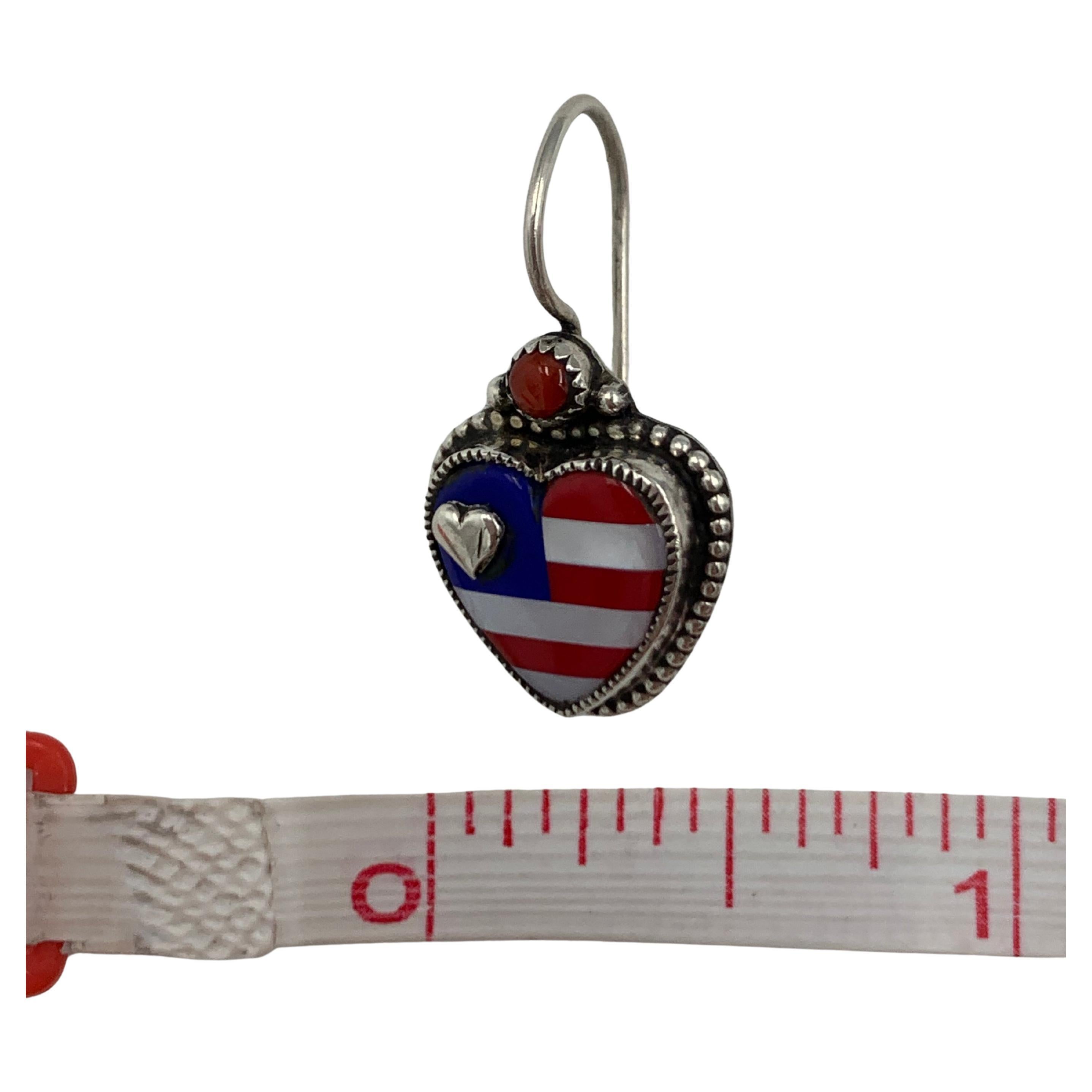 Pendientes Patriot French Wire de Aldrich Art 1