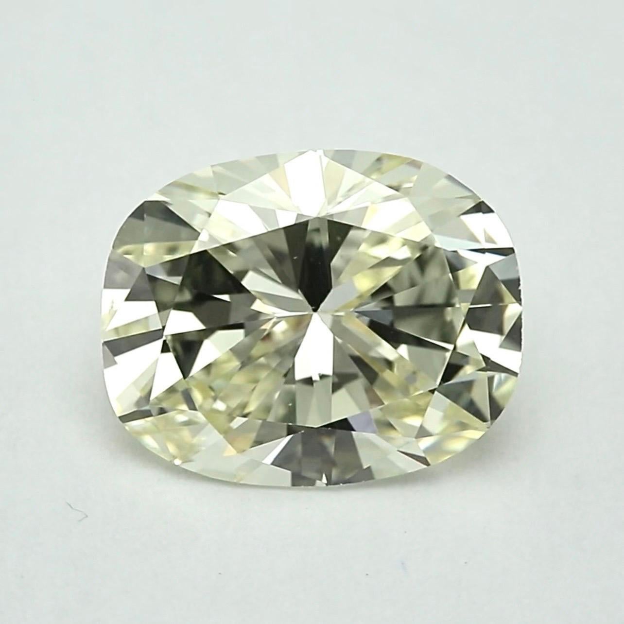 GIA Certified - 8.19ct Atnuiqe Cusion Brilliant diamond - 