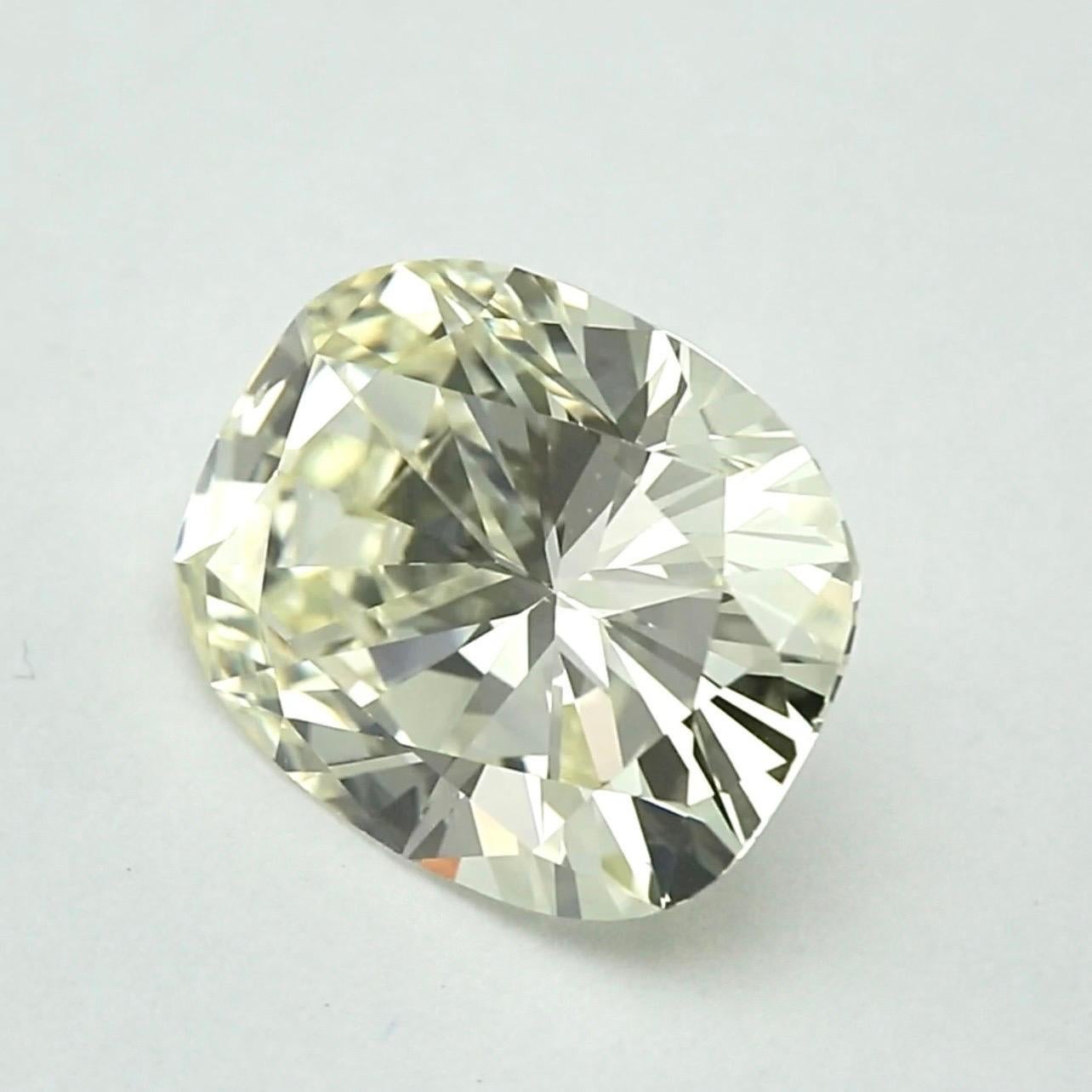 GIA Certified - 8.19ct Atnuiqe Cusion Brilliant diamond - 