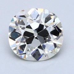 5.09 Carat Old Mine Cut Diamond – K Color, VS2 Clarity, GIA Certified