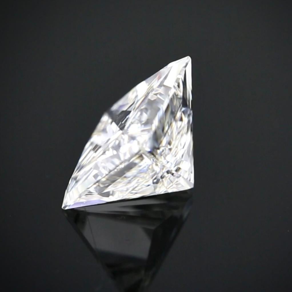 3,39 Karat F-VS2 Diamant im Princess-Schliff - GIA zertifiziert im Angebot 2