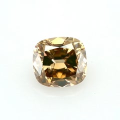 Rare 1.76ct Antique Old Mine Cut Fancy Brownish Yellow “Desert” Diamond