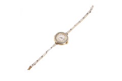 Women's gold watch with diamonds, Marc Nicolet, early 20th century.