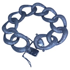 Bracciale vittoriano con pavé di diamanti di Designer Diamond Jewelry, 7 pollici