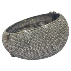Pave Diamond Bracelet Natural Diamond Victorian Bracelet