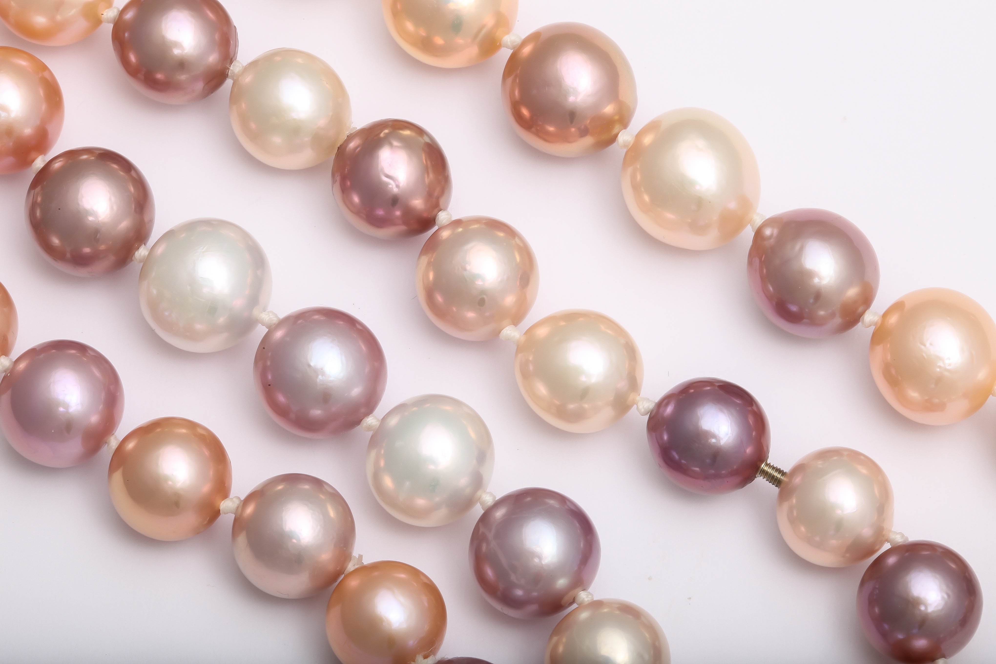 Contemporary Pastel Freshwater Pearls 36