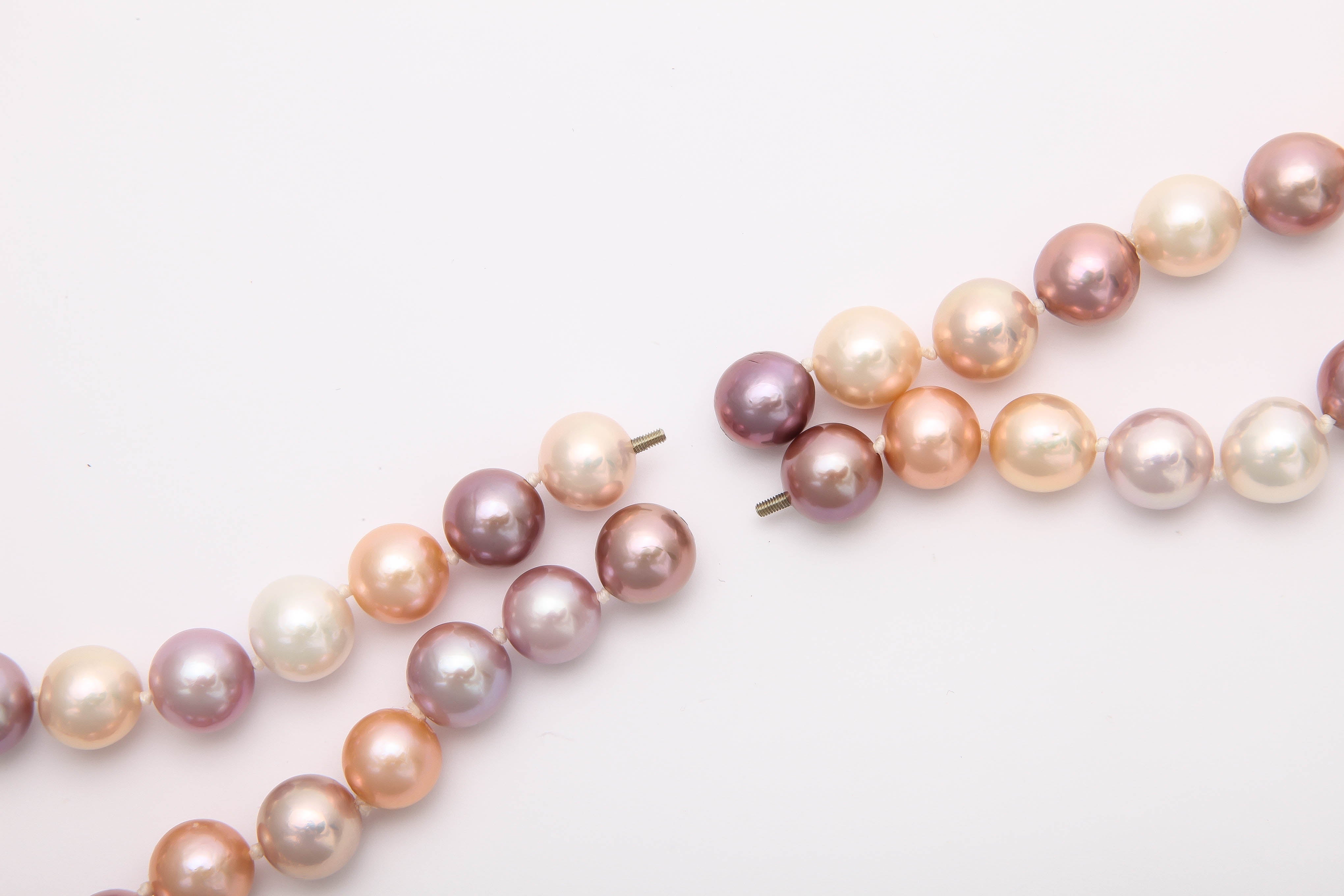 Women's Pastel Freshwater Pearls 36