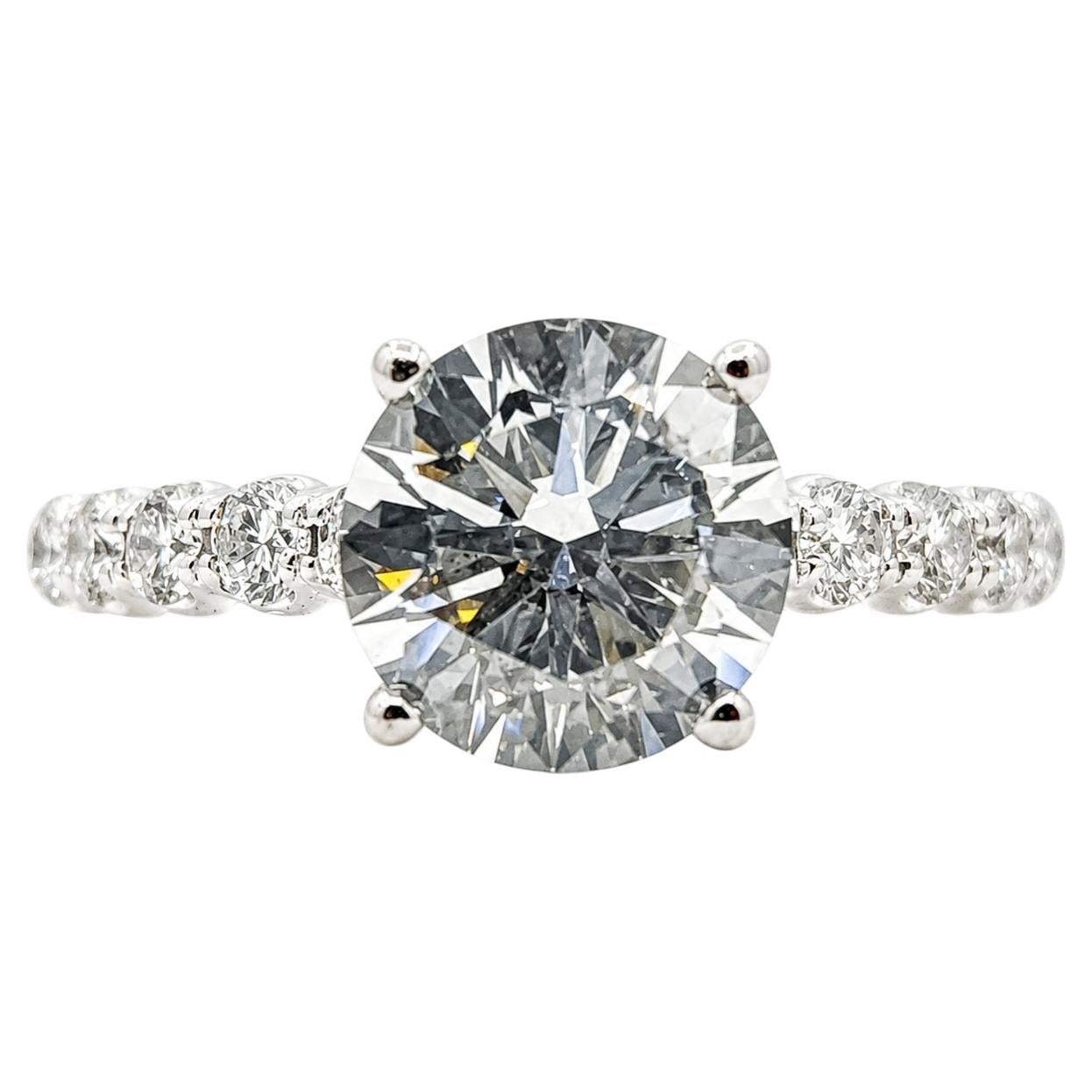Diamant-Verlobungsring aus 14k Weißgold