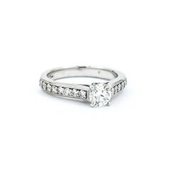 Diamond Engagement Ring in 14k White Gold- GIA 6183925358