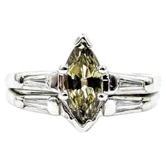 GIA Alexandrite Platinum Ring with Diamond Contour Band