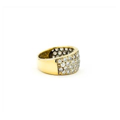 Luminous Diamond Ring in 18k Yellow Gold