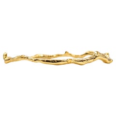 Ippolita 18K Yellow Gold Branch-Design Bangle Bracelet