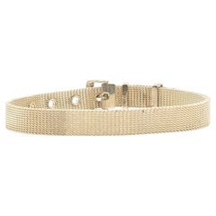 Tiffany & Co. Bracelet Somerset à mailles et boucle, en argent sterling