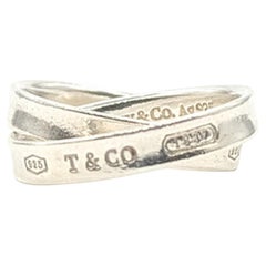 Tiffany & Co. Interlocking Band Ring in Sterling Silver
