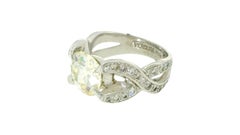 Verdura crossover diamond sided ring 2.80 euro diamond