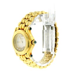 Chopard Happy Sport 27/6151 „Floating Diamond“ Damenuhr aus 18 Karat Gelbgold