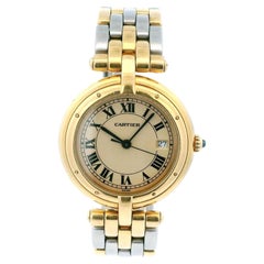 Cartier Vendome Large 8839647 18K Yellow Gold & Two-Tone Bracelet Watch