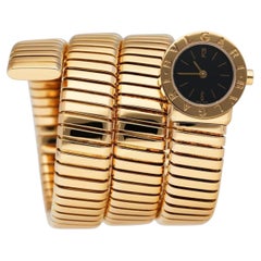 Bvlgari Serpenti Tubogas BB191T 18K Yellow Gold Ladies Watch