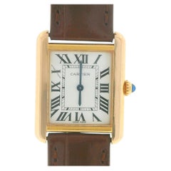 Cartier Tank Solo W5200024 18k Rose Gold Ladies Watch W/Papers 2016