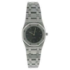 Audemars Piguet Royal Oak 66007ST Black Dial Ladies Watch