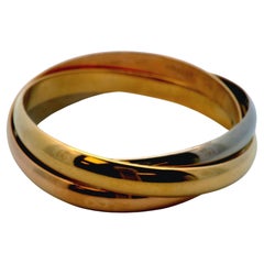 Cartier Trinity Wide Bangle 18 CM