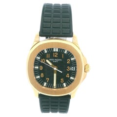 Patek Philippe Aquanaut 5066J Black Watch Box Papers & Service Certificate