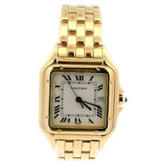 Cartier Panthère Large 18k Yellow Gold Watch