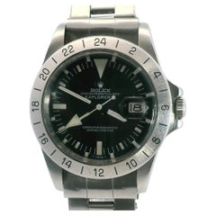 Rolex Explorer II 1655 'Albino Freccione' Vintage Steel Mens Watch W/Papers